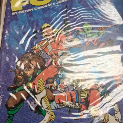 DC Comics Atari Force #1 comic book from January 1984, written by Gerry Conway with art by José Luis García-López, stored in a protective...
