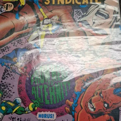 Image Comics 1963 Book Six: The Tomorrow Syndicate comic book, bagged for protection.