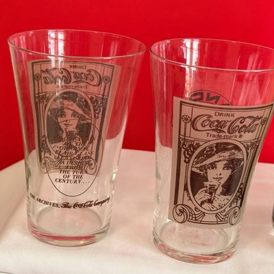 Vintage Coca-Cola Glassware Collection