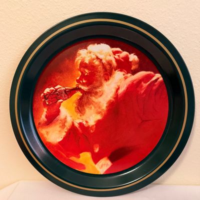 Coca-Cola Haddon Sundblom “Santa” Collectible Serving Tray 1992