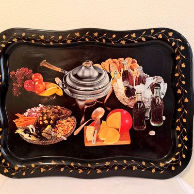 Vintage Coca-Cola Party & Refreshment Advertising Serving Tray