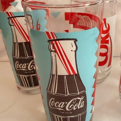 Vintage Coca-Cola Glassware Collection