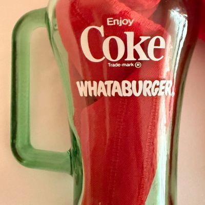 Vintage Coca-Cola Glassware Collection, large glasses