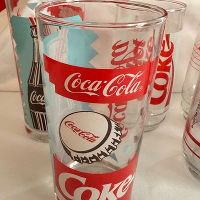 Vintage Coca-Cola Glassware Collection