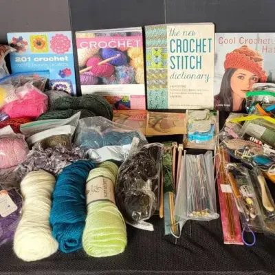 Yarn: Partial Skeins & Accessories (G1)