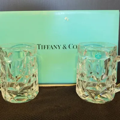 Tiffany & Co. Crystal Mugs (G1)