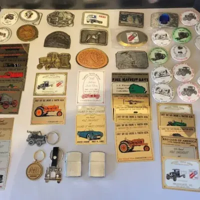 Vintage Auto & Tractor Show Memorabilia + (G1)