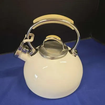 White KitchenAid Tea Kettle 
