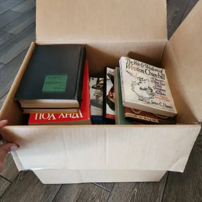 DVDs & Books - Mystery Lot, Some Blu-ray, Vintage Books