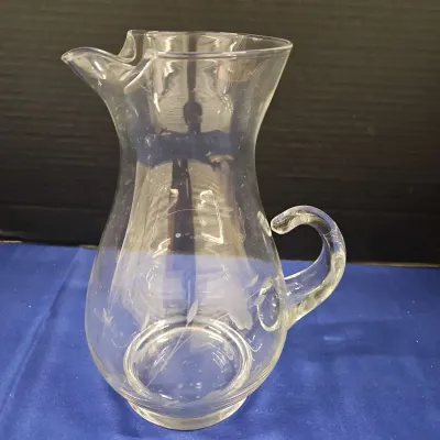 Vintage Princess House Heritage Crystal Pitcher