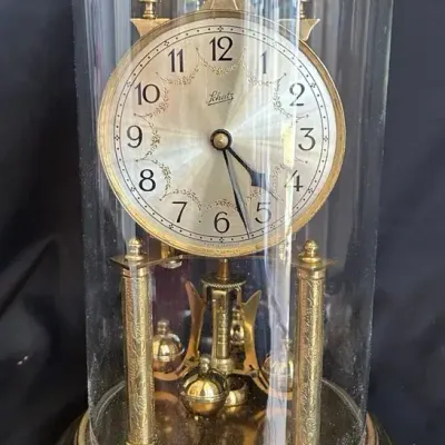 Vintage Shatz Torsion Clock 