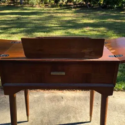 Sewing Cabinet And Bench