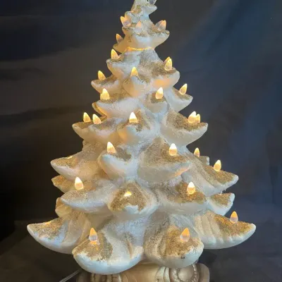 Ceramic Light Up Christmas Tree 