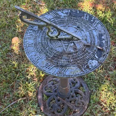 Vintage Style Decorative Garden Sundial