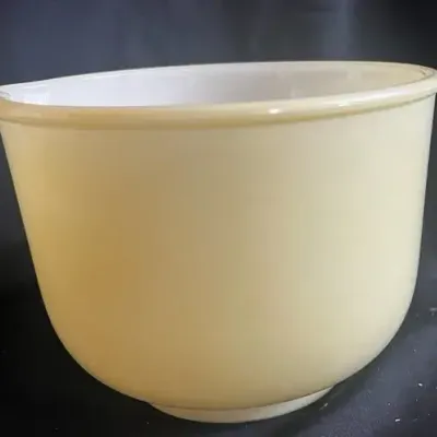 Vintage Sunbeam Yellow Mixing Bowl  