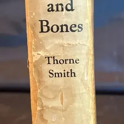 Vintage Skin And Bones Book By Thorne Smith