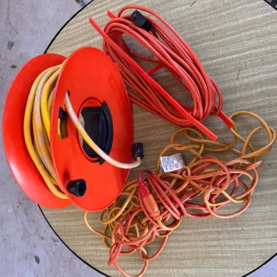 3 Heavy-Duty Extension Cords – Approximately 50 Ft Each
