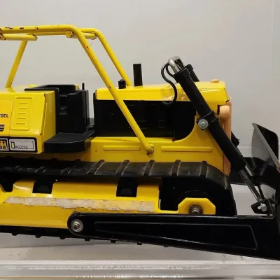 Vintage Tonka Turbo Diesel Bulldozer Model #43101