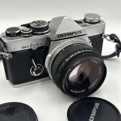 35mm Olympus Camera with Extra Lenses