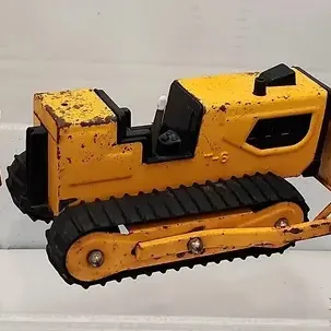 (3) 1970's Tonka T-6 Bulldozers 