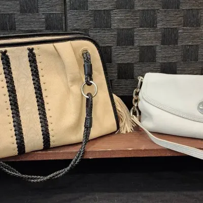 (2) Kate Landry Leather Purses