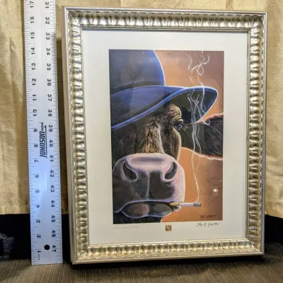 SIGNED! John Lowery's "Cows Don't Wear Hats"