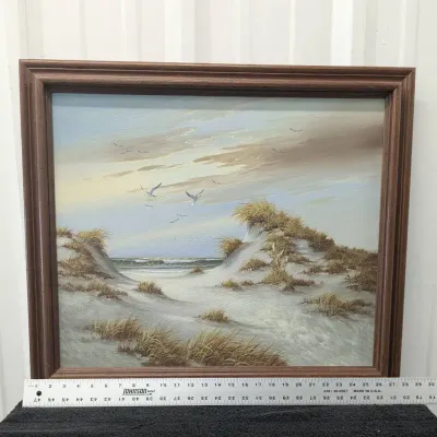 Seascape Oil Painting (24" X 27")