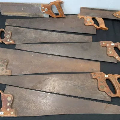 Old Wooden Hand Saws 