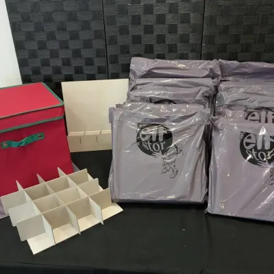 Elf Stor Ornament Storage Boxes