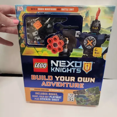 LEGO Nexo Knights: Build Your Own Adventure book and building set by DK