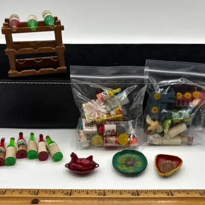 Miniatures- Food and Toys, Wine Rack