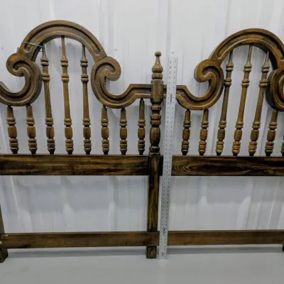 Chunky Mid-century Queen Headboard 80" long / 40" tall