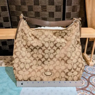 Brown COACH Large Purse