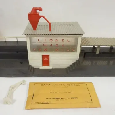 Sale Photo Thumbnail #149: 1149	LIONEL TRAINS NO 464 LUMBER MILL																																																																																																																																																																																																																										