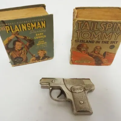 Sale Photo Thumbnail #60: 1060	GROUP OF VINTAGE CA 1930S BIG LITTLE BOOKS & DICK TRACY CAP GUN																																																																																																																																																																																											