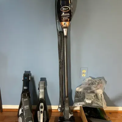 Shark Vacuum And Black & Decker Hand Vacuums