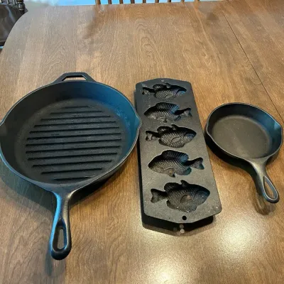 Lodge Cast Iron Pans
