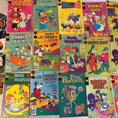 Vintage Children's Comic Book Lot (20+ Issues) - Whitman, Gold Key, Marvel Star Wars & Smokey Bear