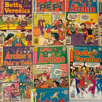 Multi-Title Vintage Archie Series Comic Book Lot