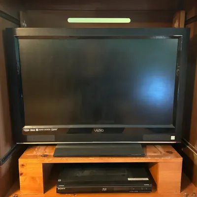 VIZIO TV With Amazon Fire Stick And Sony Blu-Ray Player