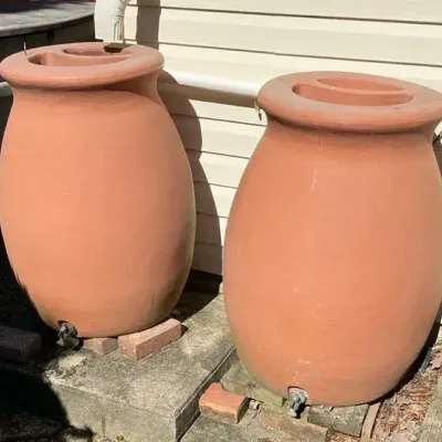 Set Of 2 Rain Barrels 