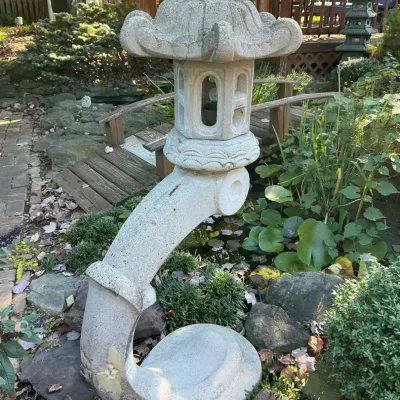 Stone Tankei Japanese Garden Lantern 
