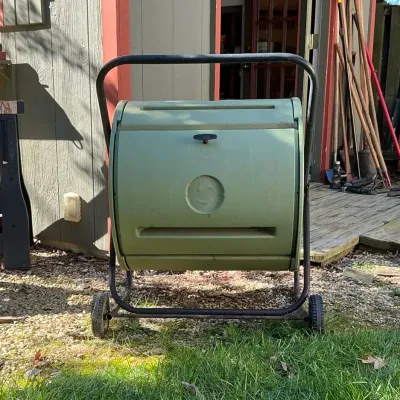 Green Compost Tumbler 