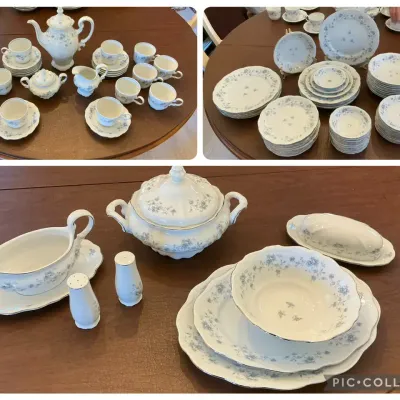 Johann Haviland Blue Garland China Set