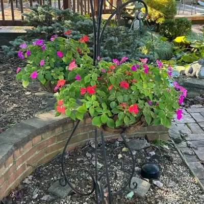 Triple Metal Plant Hanger 4.75’