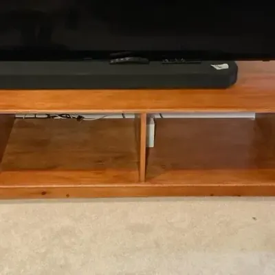 Wide Entertainment Console Stand (24 x 95 x 17)