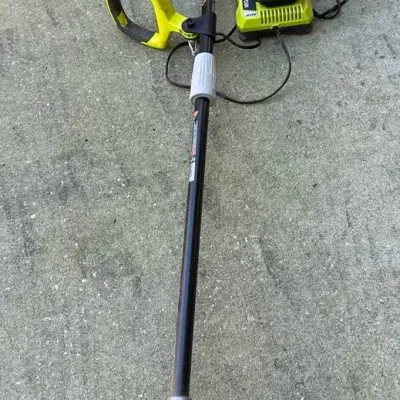 Ryobi 40v Cordless String Trimmer With Battery And Charger 