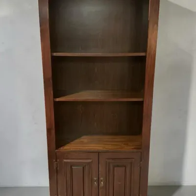 Dark Wood Bookshelf (13 x 30 x 72)