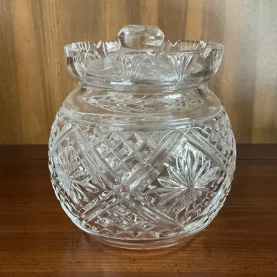 Waterford Crystal Samuel Miller Collection Biscuit Jar