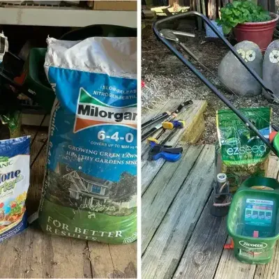 Scott’s Turf Builder Seed Spreader And Ezseed
